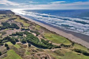 Bandon Dunes 6th Back Aerial